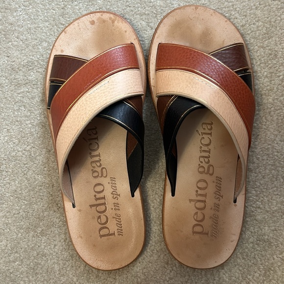 Pedro Garcia size 34.5 Pasion multi vachetta slide - Picture 4 of 8